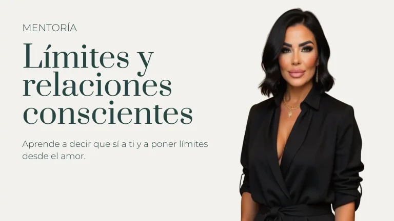 Aprende a decir que sí a ti y a poner límites desde el amor.