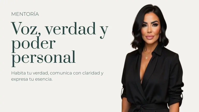 Voz, verdad y poder personal